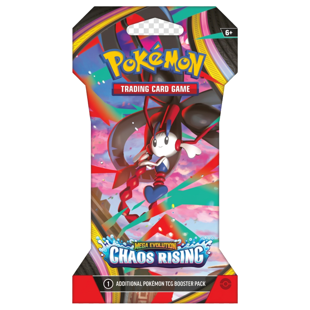 Pokémon Mega Evolution: Chaos Rising Sleeved Booster Pack