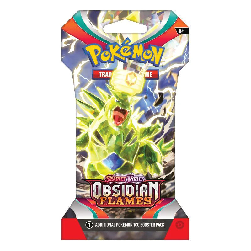 Pokémon Scarlet & Violet 3: Obsidian Flames Sleeved Booster Pack
