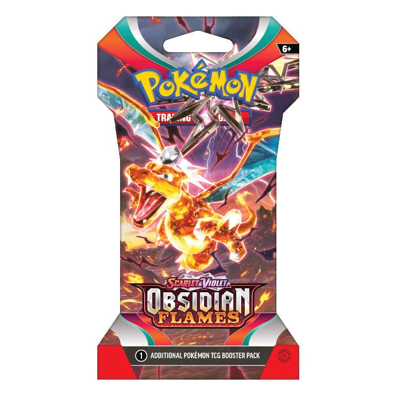 Pokémon Scarlet & Violet 3: Obsidian Flames Sleeved Booster Pack