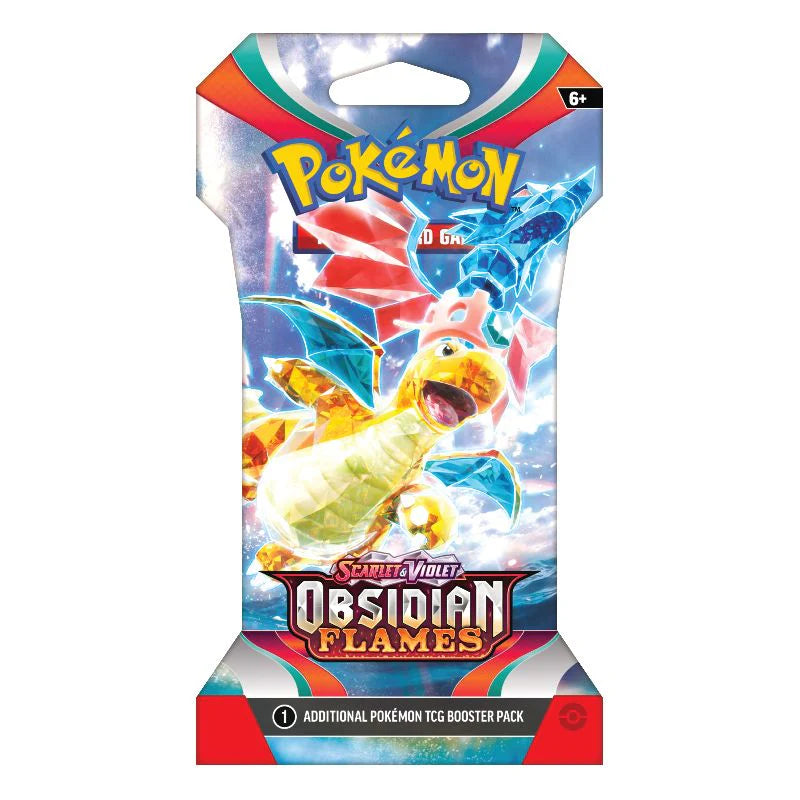 Pokémon Scarlet & Violet 3: Obsidian Flames Sleeved Booster Pack