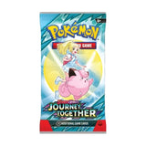 Pokemon Scarlet and Violet 9 Journey Together boosterpack för Pokemon TCG samlare.