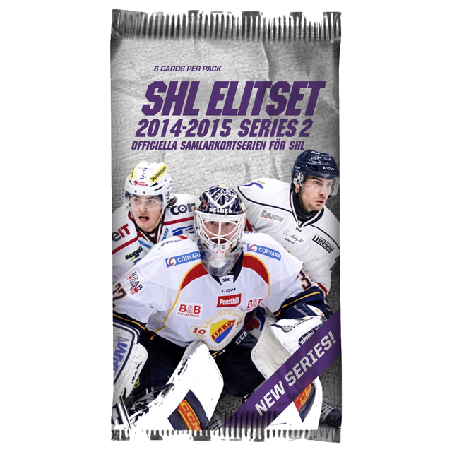 SHL Elitset 14/15 Series 2 Hobby Pack med hockeykort från Svenska Hockeyligan.