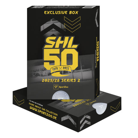 SportZoo SHL 25-26 Series 2 Exclusive Box med hockeykort för samlare.