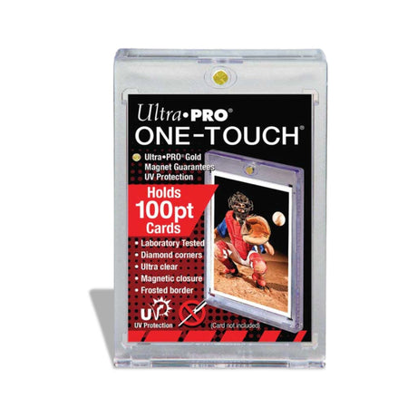 Ultra PRO One Touch 100pt magnetisk korthållare med UV-skydd för tjockare samlarkort.