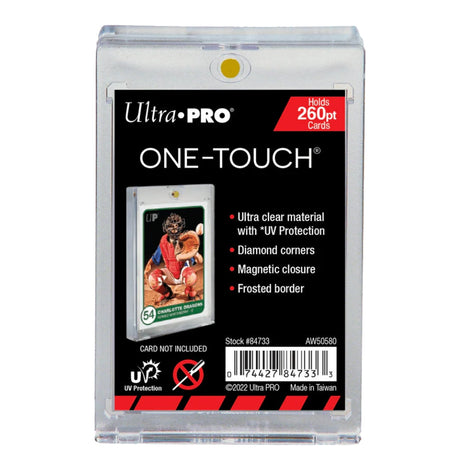 Ultra PRO One Touch 260pt magnetisk korthållare med UV-skydd för tjocka samlarkort.