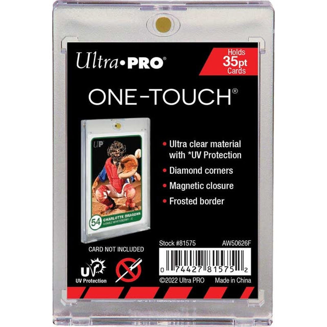 Ultra Pro One-Touch 35pt magnetisk korthallare med UV-skydd for samlarkort.