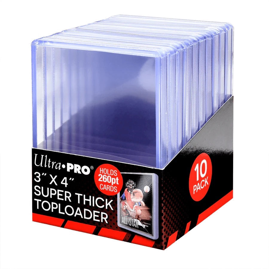 Ultra PRO Super Thick Toploader 260 pt korthållare för tjocka samlarkort.