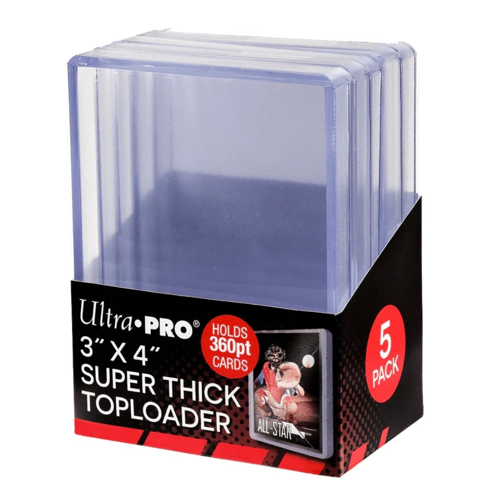Ultra PRO Super Thick Toploader 360 pt skydd för tjocka samlarkort.