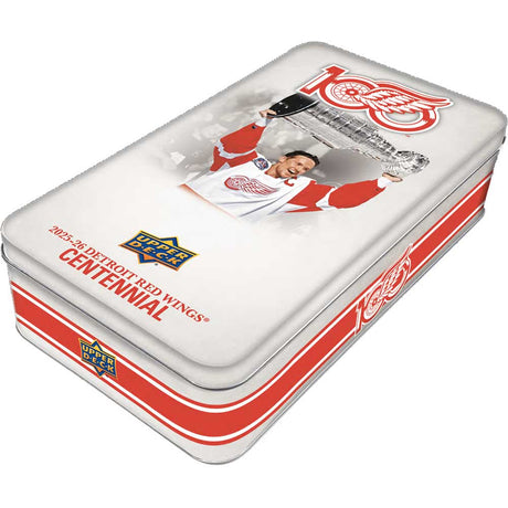 Upper Deck Detroit Red Wings Centennial Hobby Box för hockeykortssamlare.
