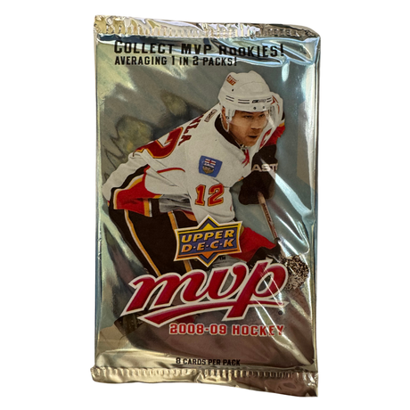 Upper Deck MVP Winter Classics 08/09 hockeykort i ooppnat retail pack.